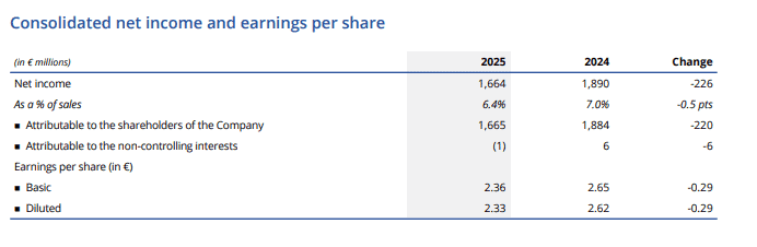 Michelin Net Income
