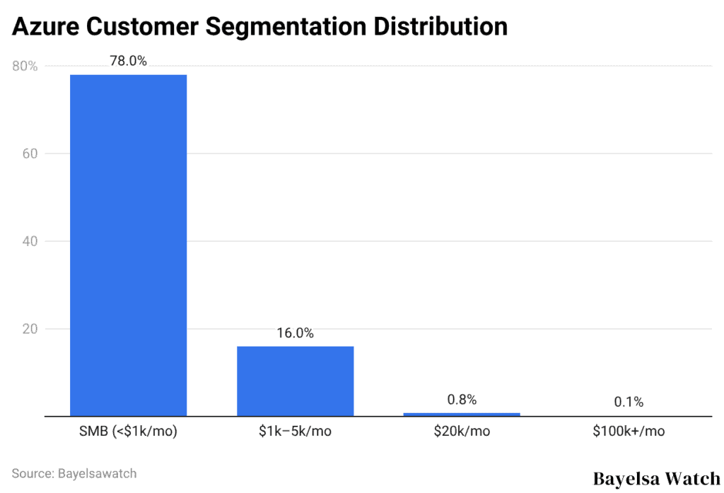 Azure Customer Segmentation Distribution